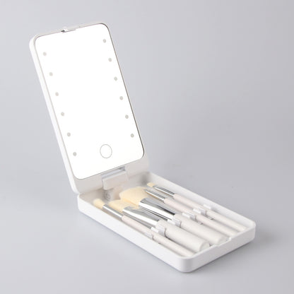 Portable Folding LED Make-up Mirror Box