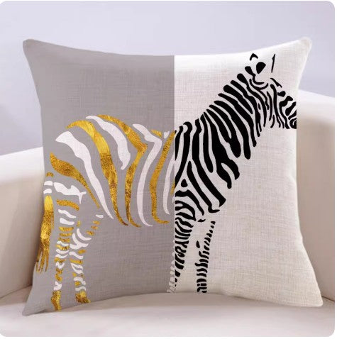 15.76 x 15.76" Full Custom Linen Cotton Square Throw Pillow for Sofa Couch Bed Home Decor