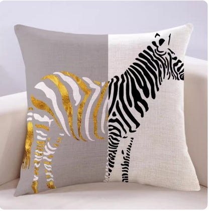 15.76 x 15.76" Full Custom Linen Cotton Square Throw Pillow for Sofa Couch Bed Home Decor