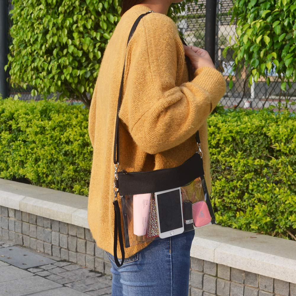 PVC Transparent Cross body Bag Single Shoulder Bag