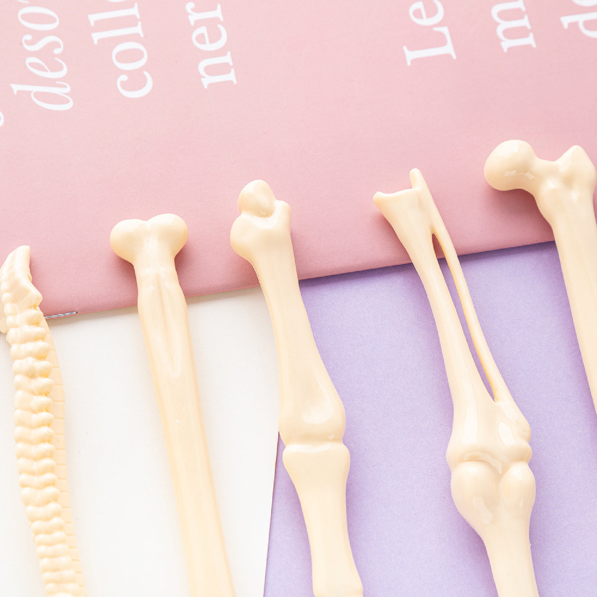 Halloween Finger Bone Pen Skeleton Ballpoint Pen Creative Writing Pen