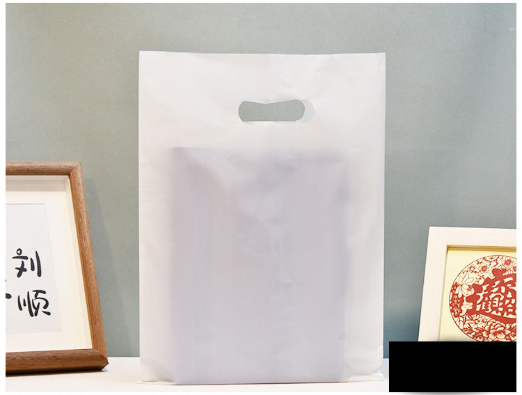 9.9"x9.9" 2.4mil Merchandise Bag W/ Die Cut Handle for Boutique Bag Shopping Clothes Packaging Bag