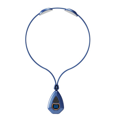 Lanyard Controlled Electric Pulse Neck Massager