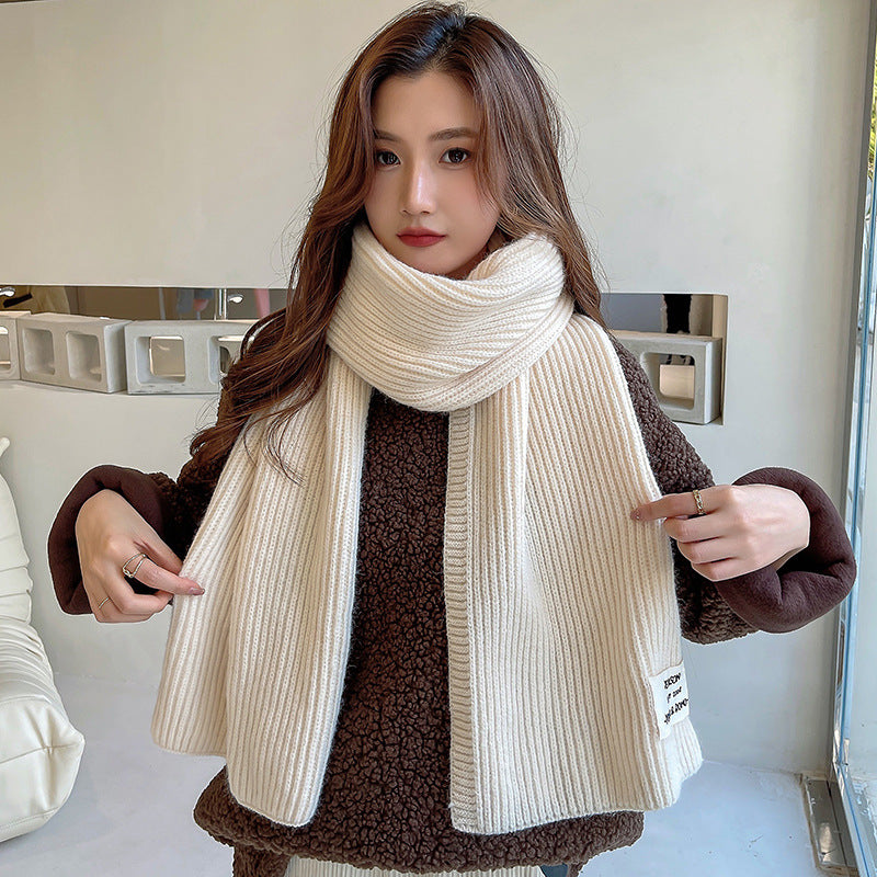 67" Winter Thicker Cable Knitted Scarf Wrap Chunky Long Warm Scarf