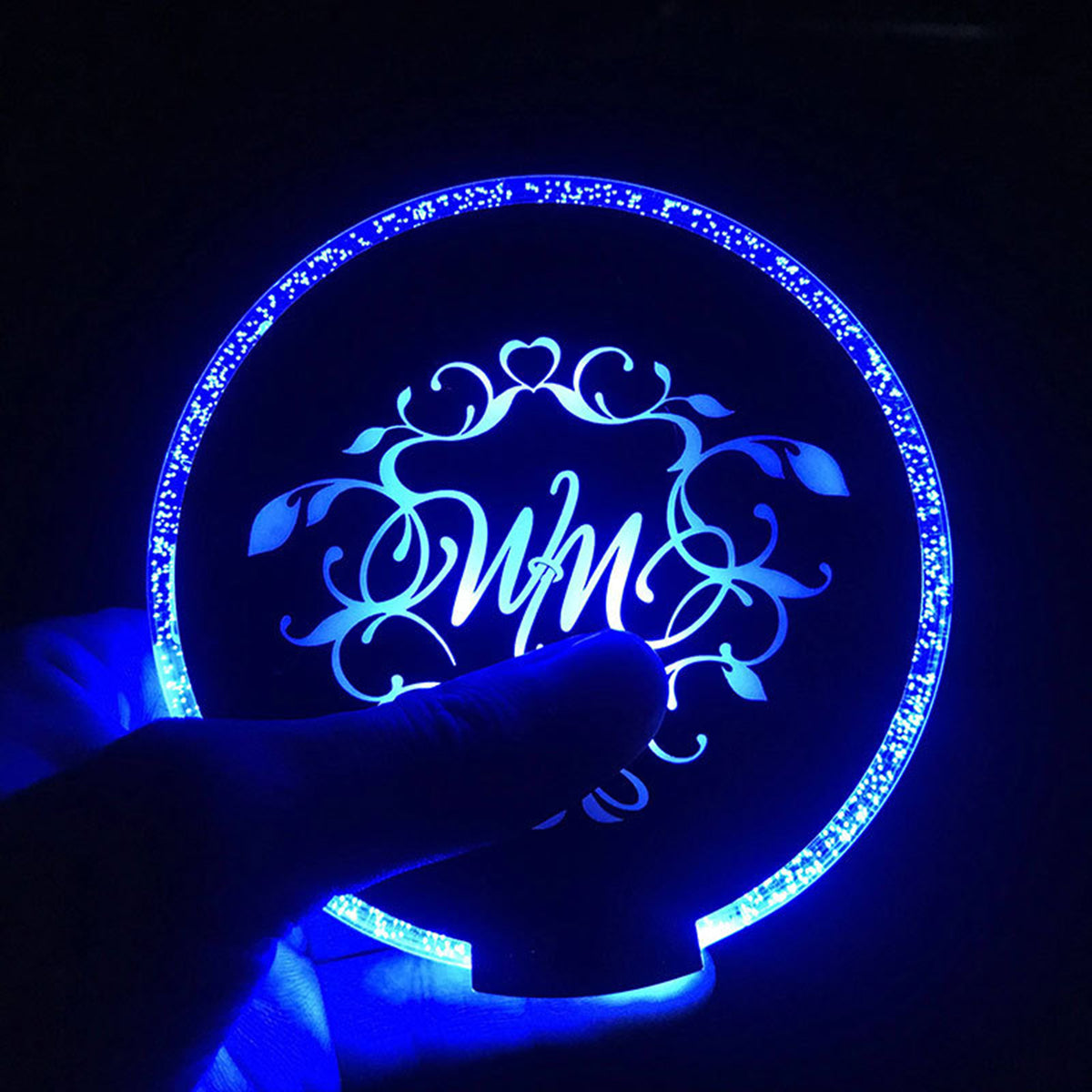 LED Drink Beer Non-Slip Coasters