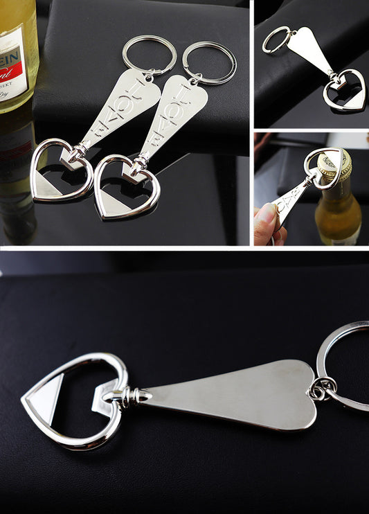 Love Bottle Opener Key Chain