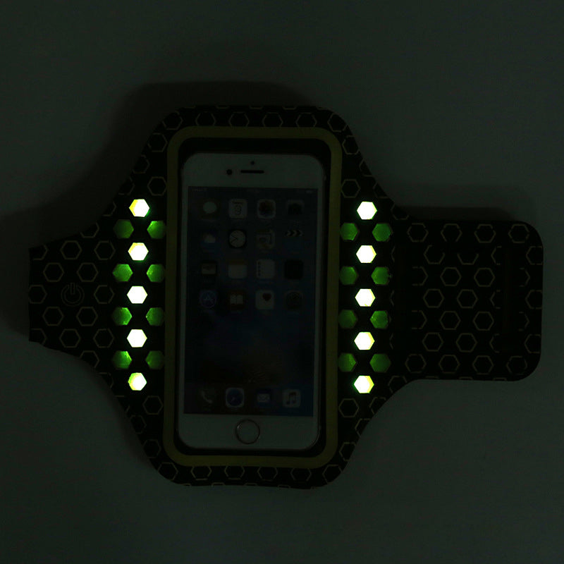 5" Neoprene Grid LED Armband