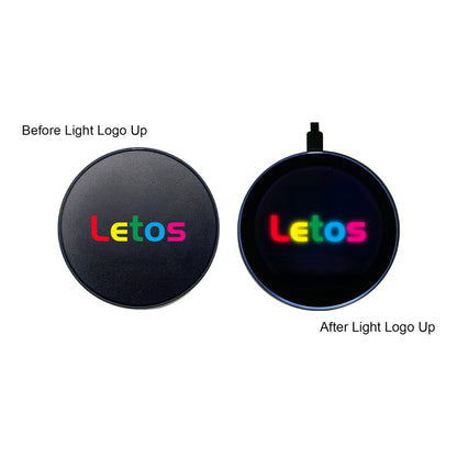 Full Color Flashing LED Light Up Wireless Charger