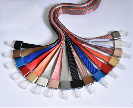 17" Colorful Nylon Lanyard