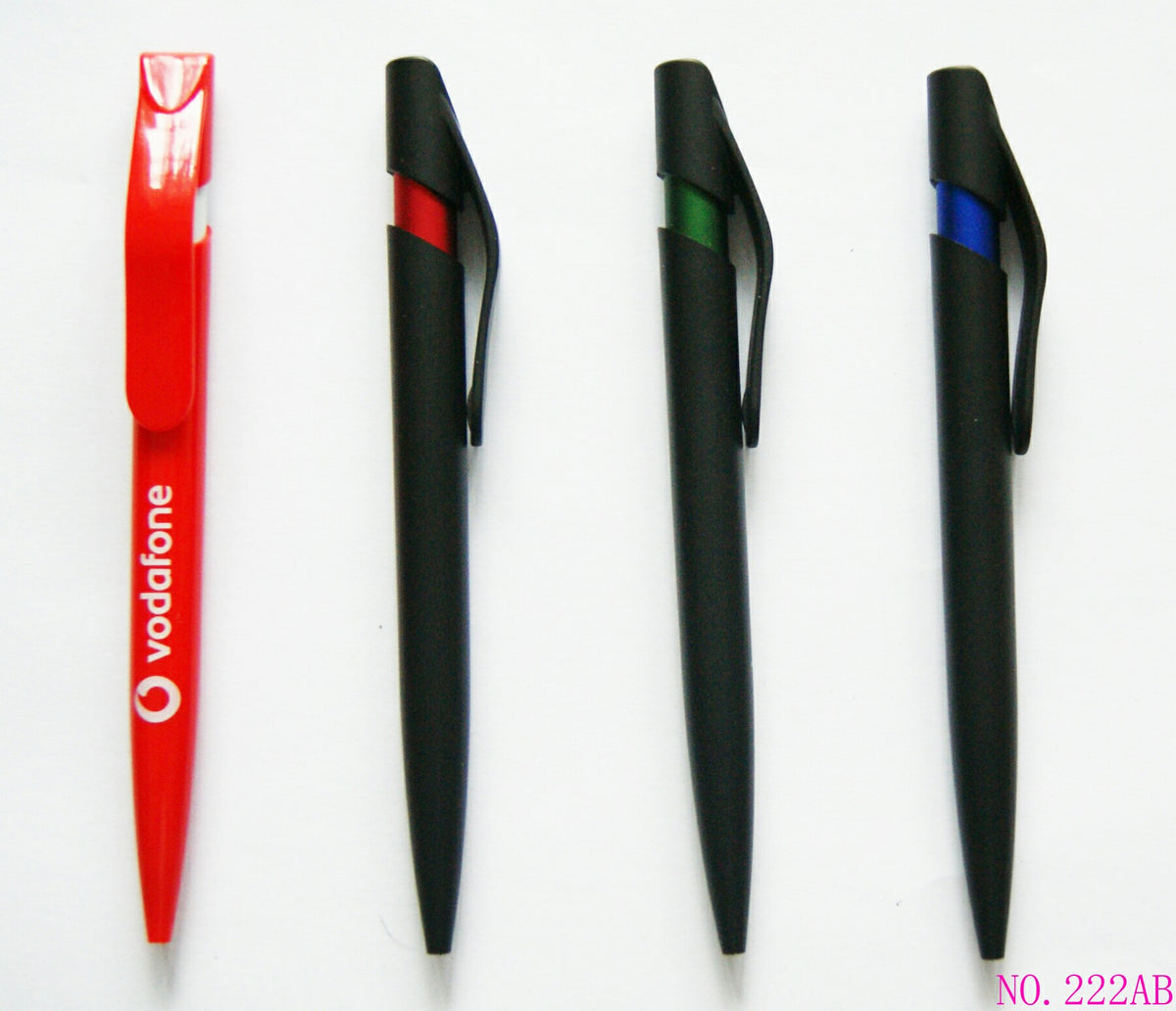 Matte Finishing Plastic Retractable Pen C