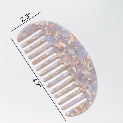 Mini Travel Hair Comb Pocket Comb for Wet and Dry Hairs