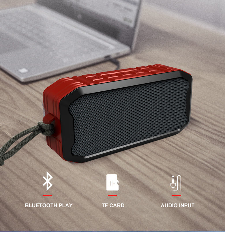 1200 mAh IP65 Waterproof Square Wireless Speaker