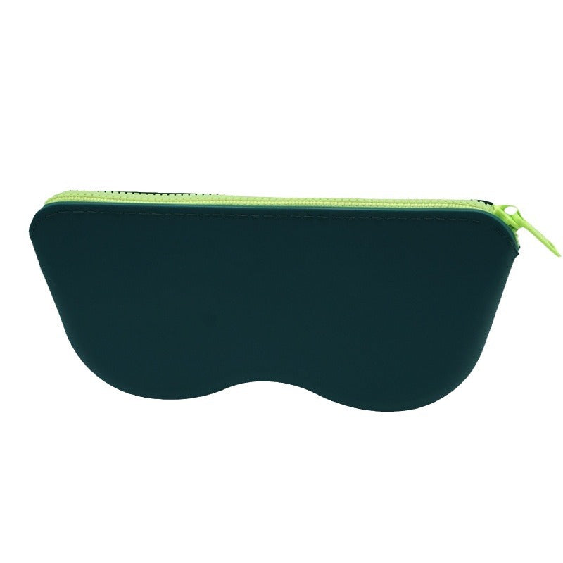 Portable Glasses Case Sunglasses Pouch Eyeglass Zippered Carrying Case