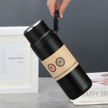 33.8oz/1000ML 304 Stainless Steel Tumbler Insulated Water Bottle Portable Vaccum Mug
