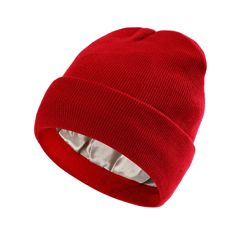 Unisex Adult Knit Cuffed Beanie Hat