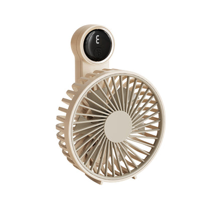 Desk Fan Portable Fan 3 Speed Adjustment w/ LED Display Screen