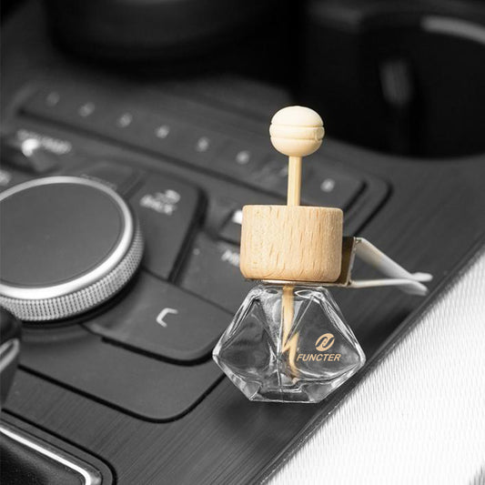 0.27 oz. Crystal Diamond Car Air Vent Perfume Bottle, Luxury Fragrance All The Way With