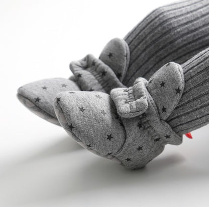 Cotton Baby Booties (0-6m)