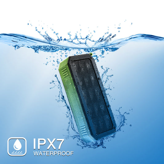 2000 mAh IPX6 Water-resistance Square Wireless Speaker For Blank