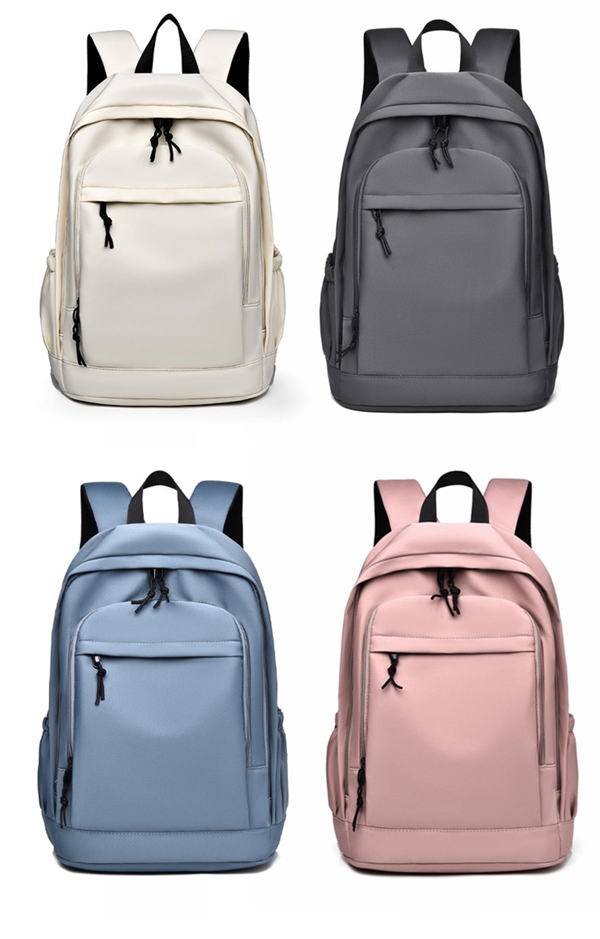 Casual Backpack Large Capacity Multi-Color 14" Lightweight Laptop Bag for Men/Women