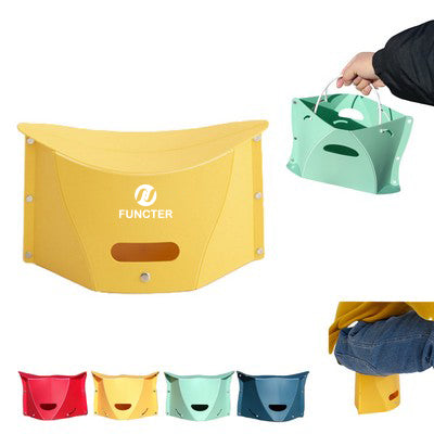 Multi Functional Outdoor Folding Plastic Stool Small Size