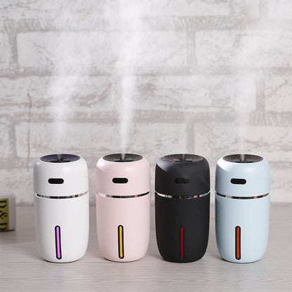 200ml Colorful Round Shade USB Air Humidifier