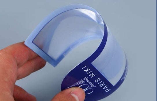 Custom Eco-Friendly PVC Business Card Magnifier/Bookmark