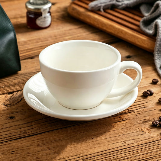 Ceramic Cup & Saucer Set
