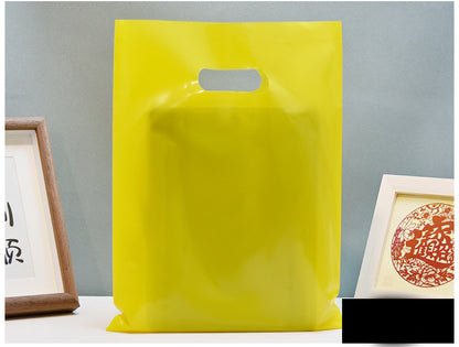 9.9"x15.8" 2.4mil Merchandise Bag W/ Die Cut Handle for Boutique Bag Shopping Clothes Packaging Bag