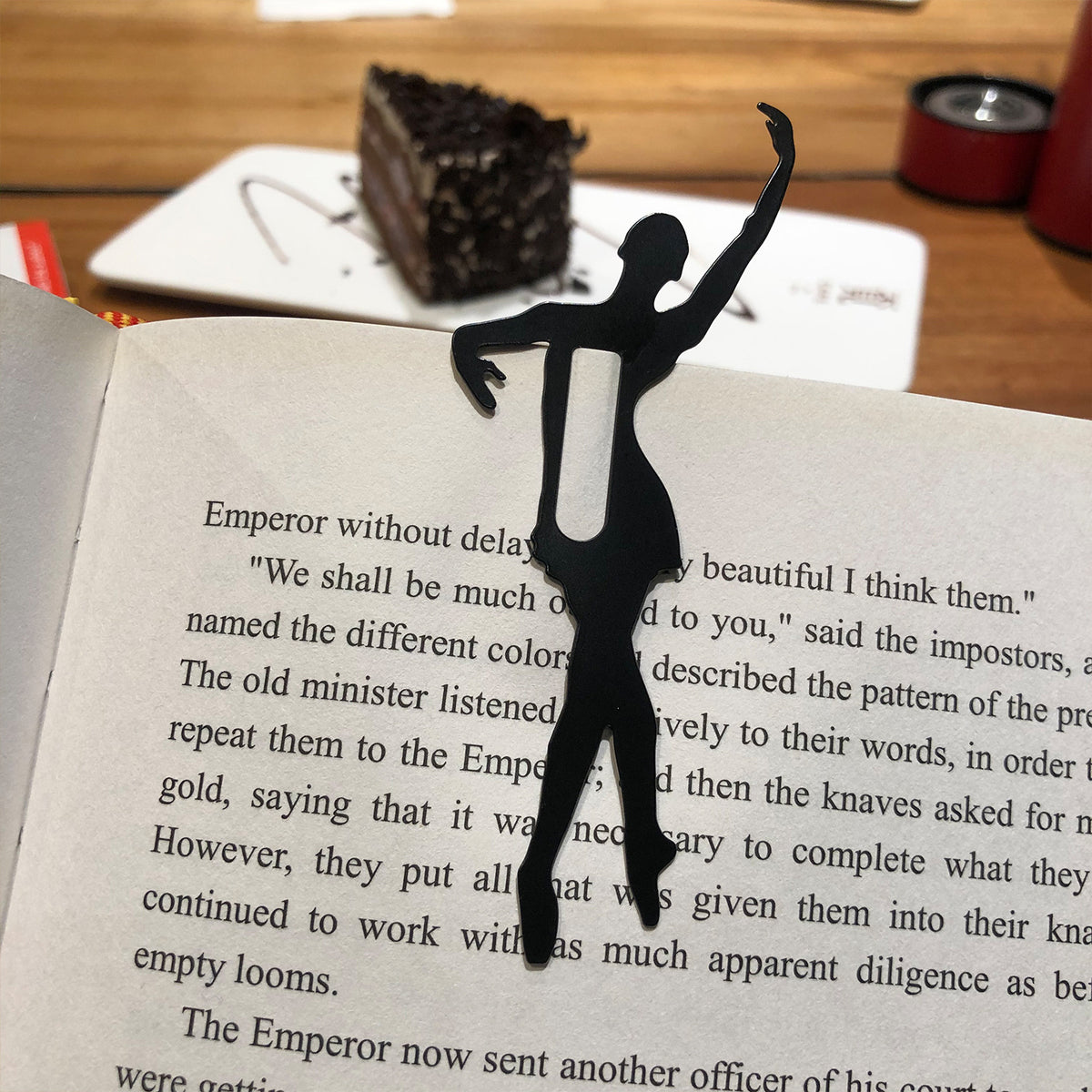 Ballet Dancer Shape Bookmark For Book Lovers