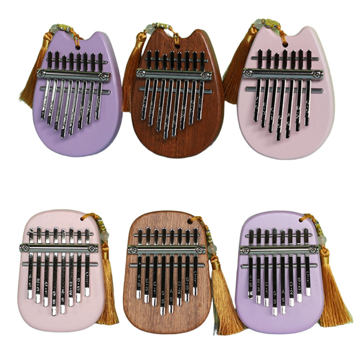 8 Key Thumb Piano Instruments