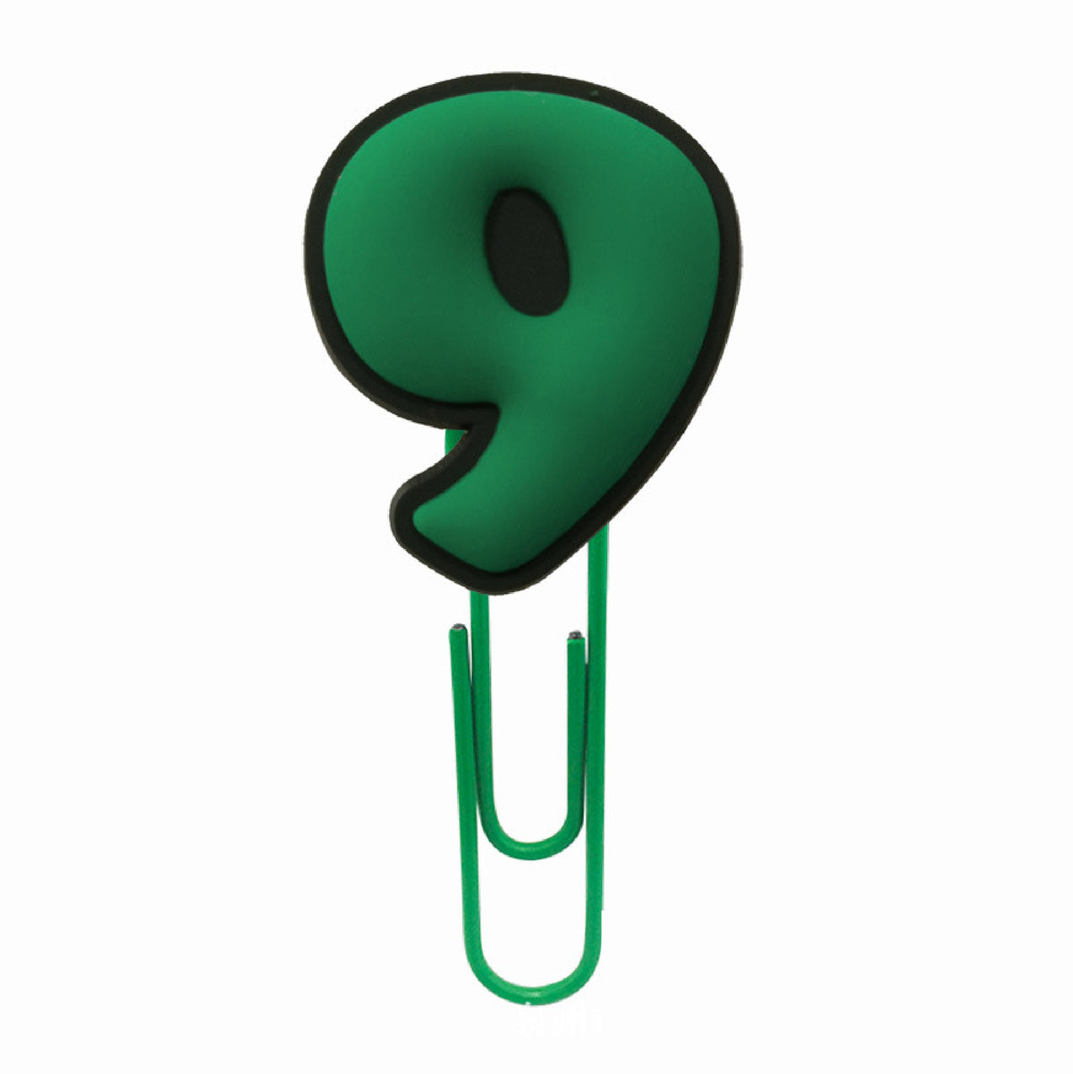 Patch Number Series - Number Nine Paper Clip #9