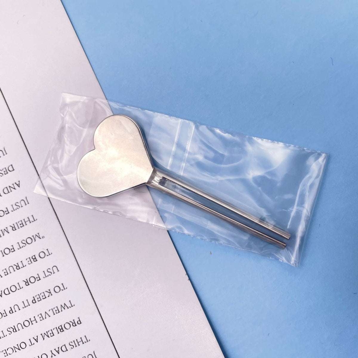 Stainless Steel Love Key Shape Manual Toothpaste Squeezer