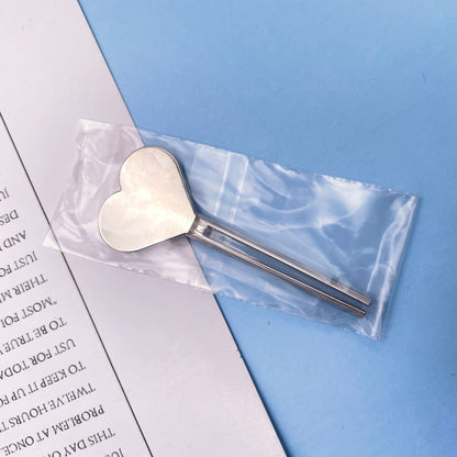 Stainless Steel Love Key Shape Manual Toothpaste Squeezer