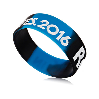 2" 1 Silicone Bracelet