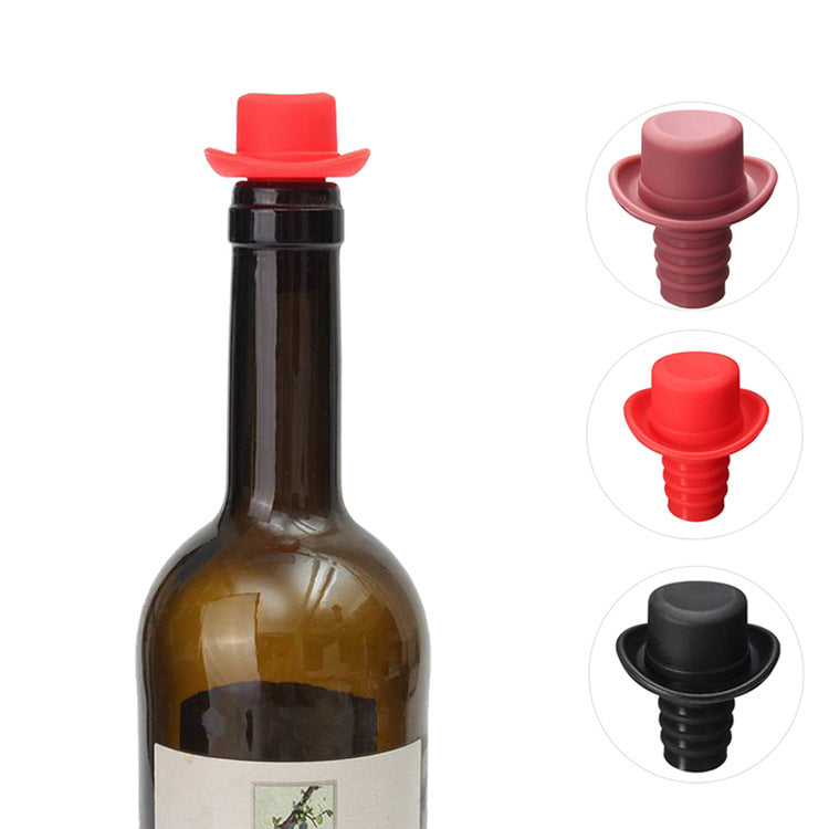 Silicone Cowboy Hat Wine Stoppers