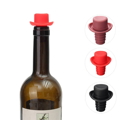 Silicone Cowboy Hat Wine Stoppers