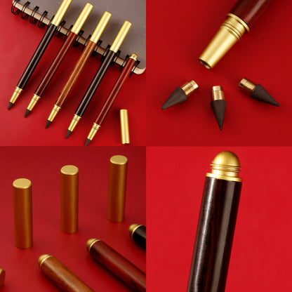 Reusable Everlasting Pencil Wooden Eternal Pencil with Cap