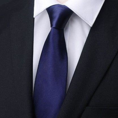 Custom Adult Adjustable Easy Zipper Jacquard Polyester Silk Necktie