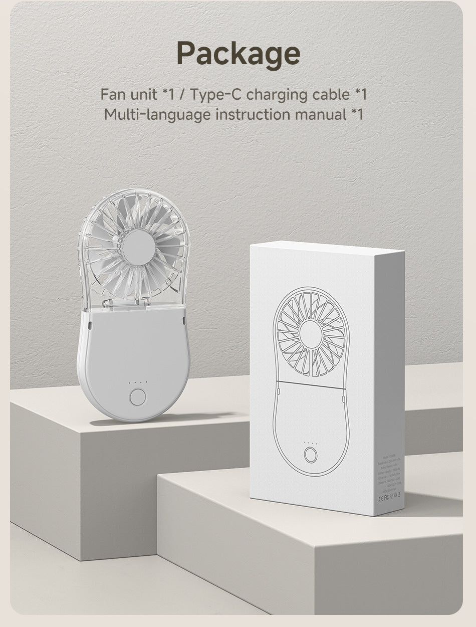 Portable Mini Foldable Handheld Fan Desktop Fan