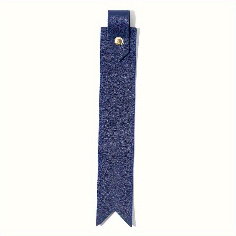 PU Leather Bookmark Classic Stitched Bookmark Page Markers Reading Gifts