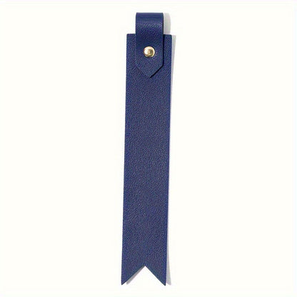 PU Leather Bookmark Classic Stitched Bookmark Page Markers Reading Gifts