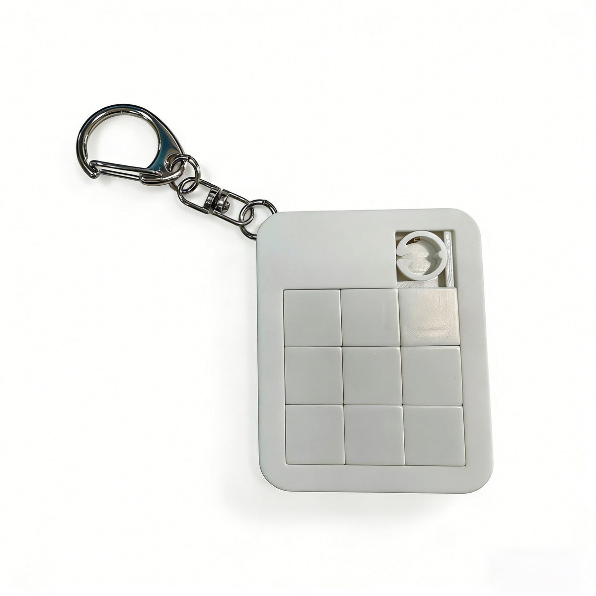 Sliding Scramble Puzzle W/ Keychain - 9 pieces