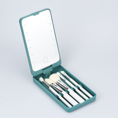 Portable Folding LED Make-up Mirror Box