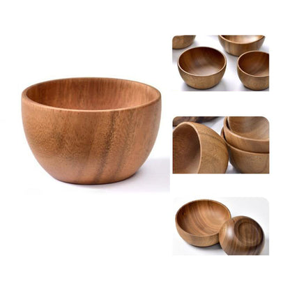 Acacia Wood Salad Bowl 8 oz.
