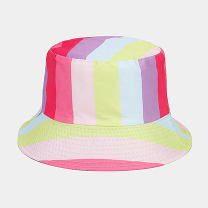 Polyester Double-Sided Wear Pride Hat Fisherman Cap