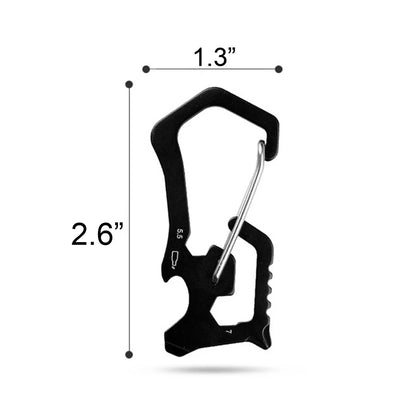 6" 1 Outdoor Stainless Steel Multitool Survival Card Repair Tool