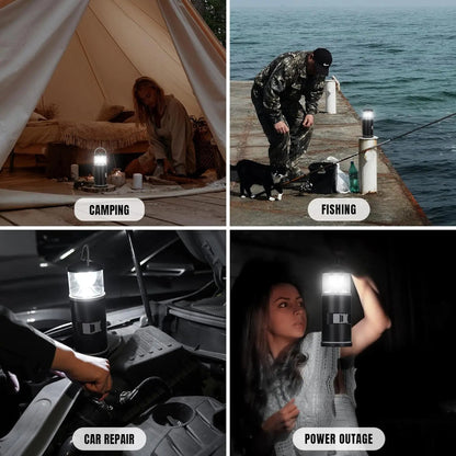 Outdoor Hardware Tool Set w/ Camping Lamp
