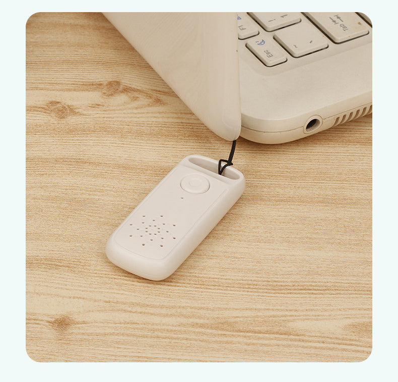 Rectangle Shaped Wireless Smart Tracker Anti-Lost Device Keychain Key Finder W/ Rechargeable Battery