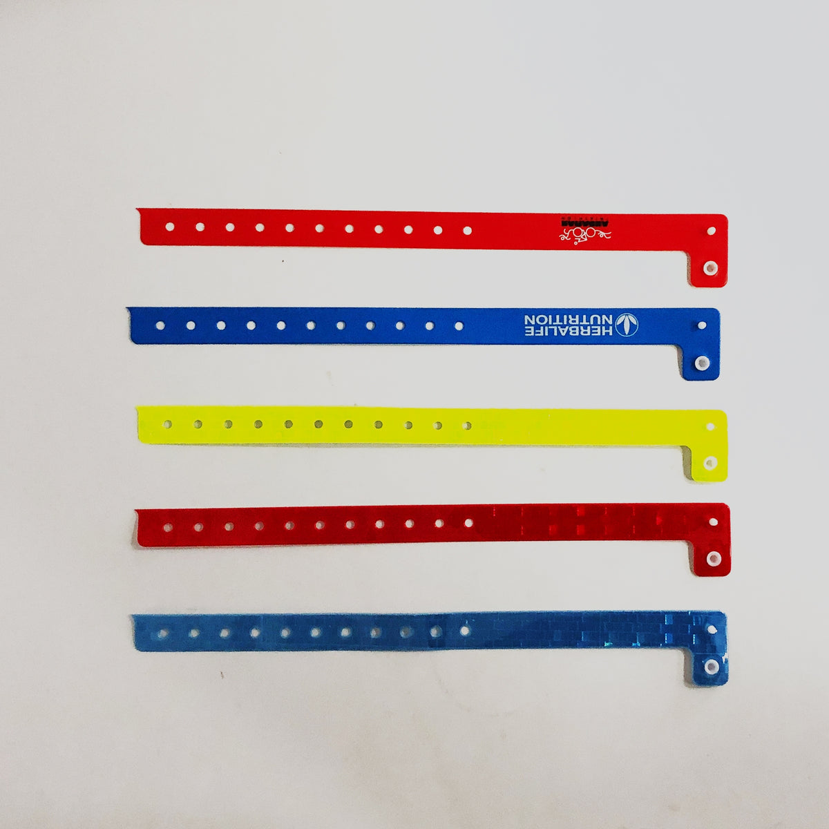 Disposable PVC Wristband Identification Bracelet for Events